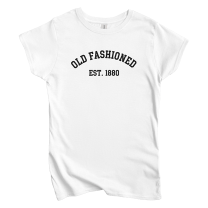 T-Shirts S / White Old Fashioned est 1880 Women's Tee