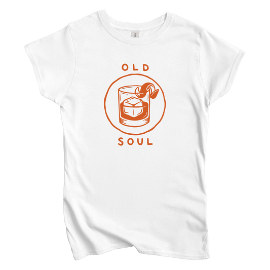T-Shirts S / White Old Soul Women's Tee