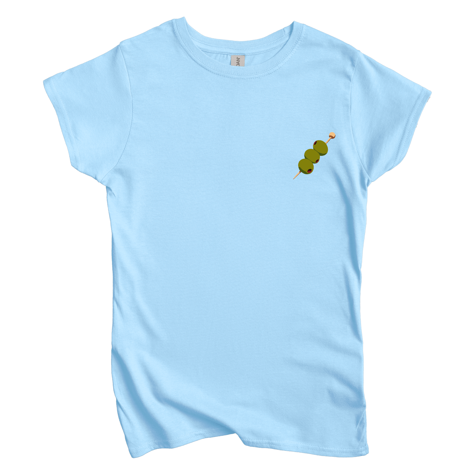T-Shirt S / Light Blue Olives Women's Tee