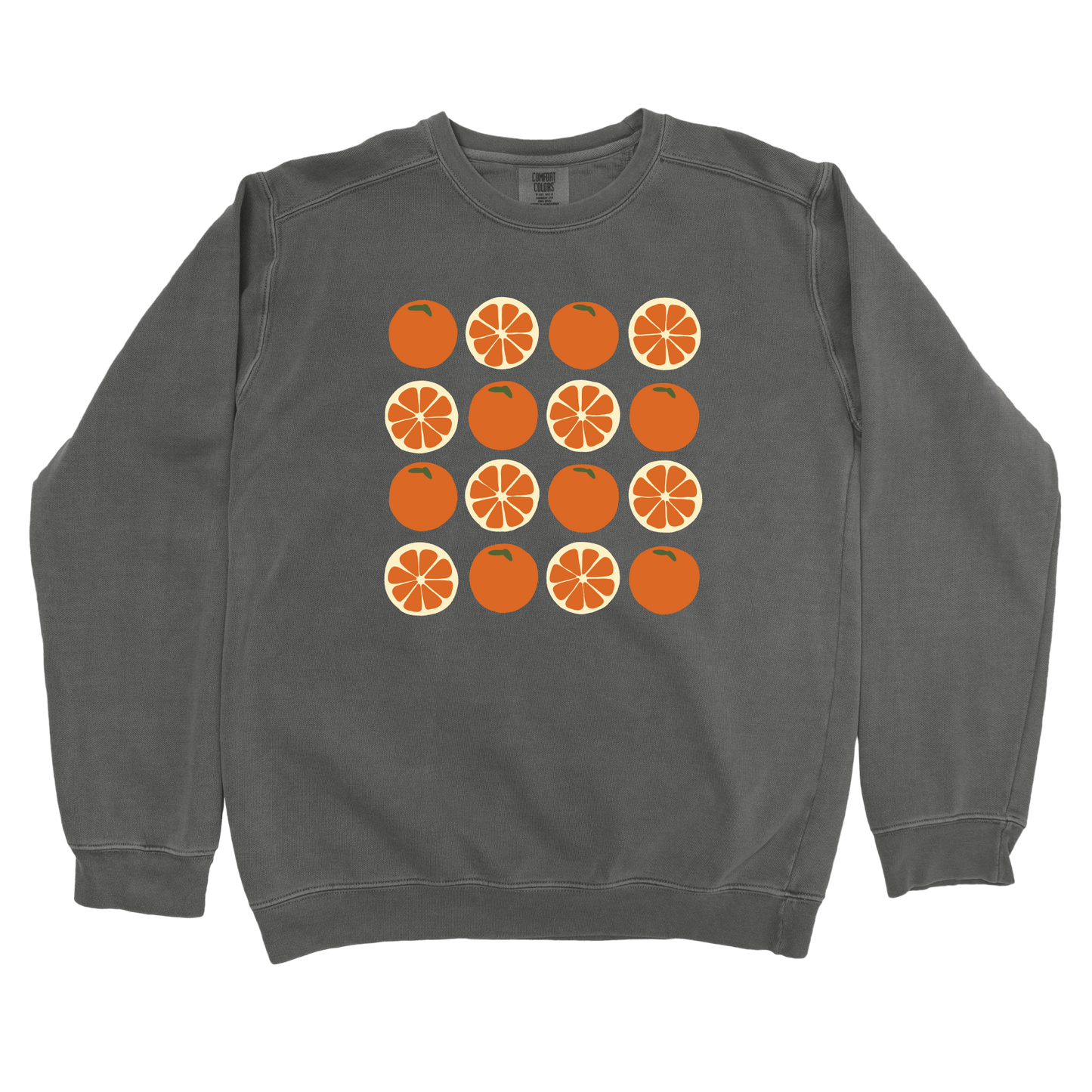 Sweatshirt Pepper / S Orange Grid Sweatshirt