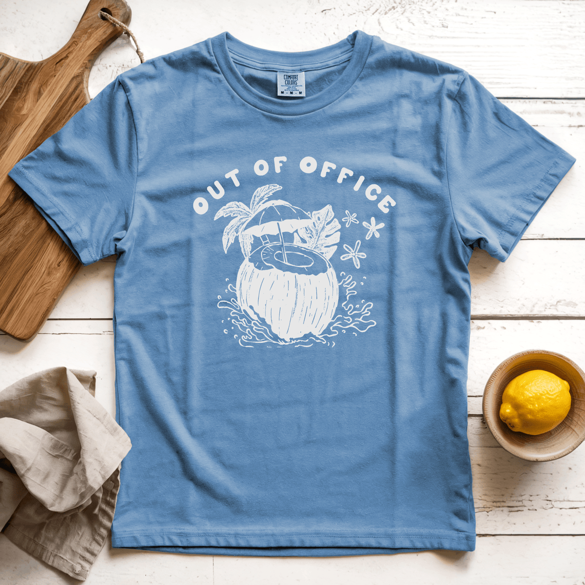 T-Shirt Blue Jean / S Out of Office: Andre Eka
