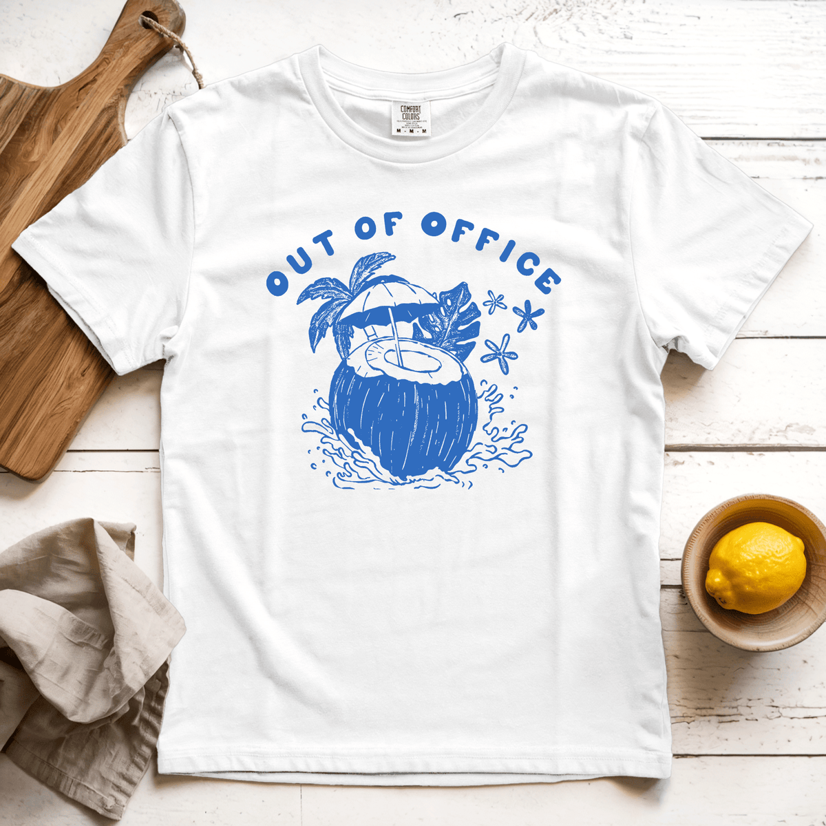 T-Shirt White / S Out of Office: Andre Eka