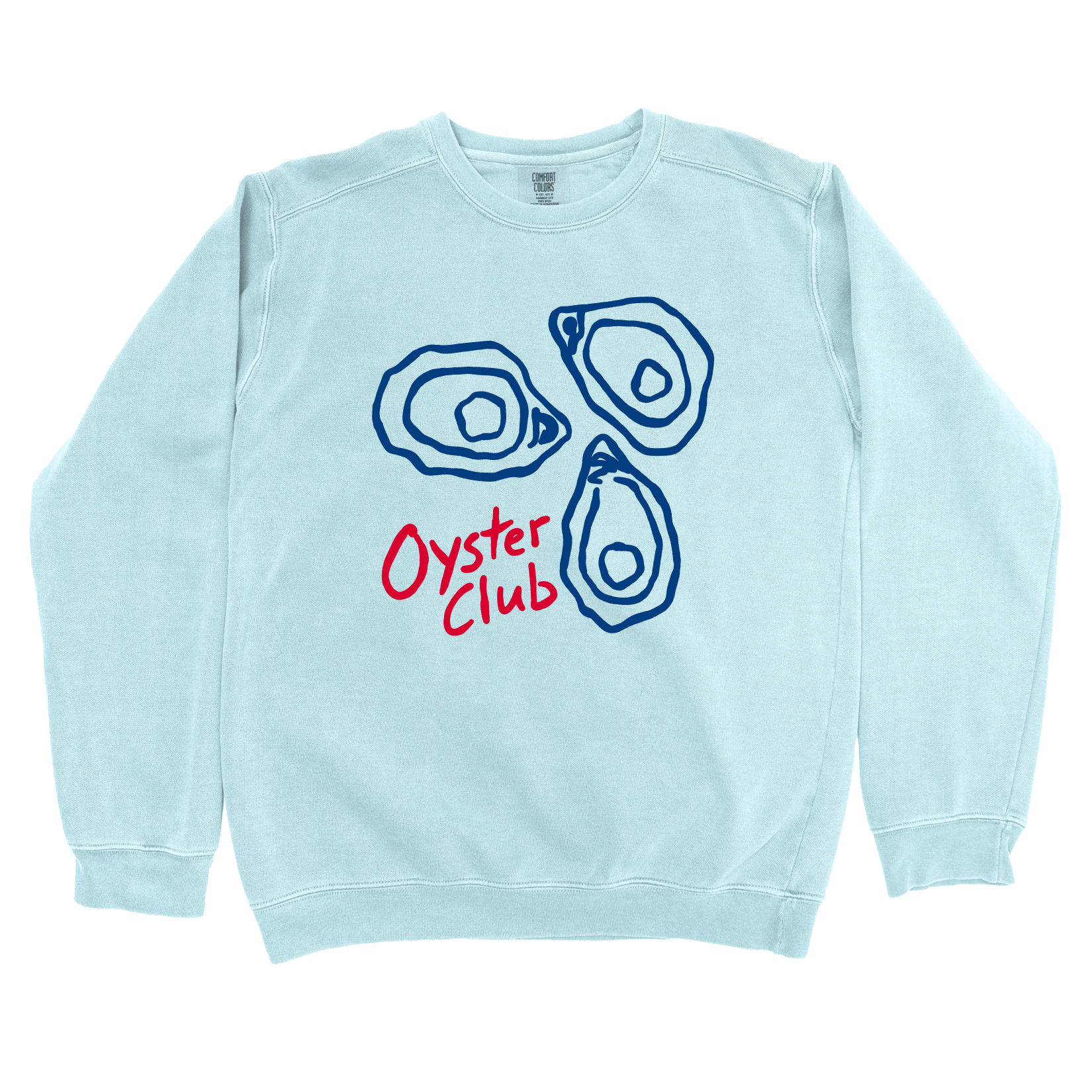 Sweatshirt Chambray / S Oyster Club Sweatshirt