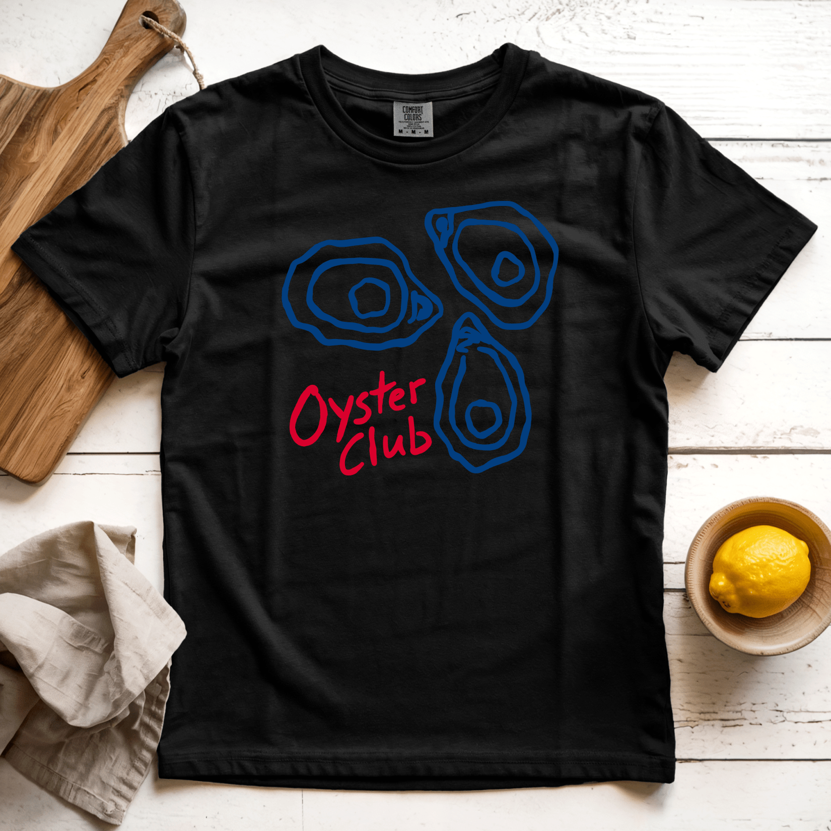T-Shirt Black / S Oyster Club