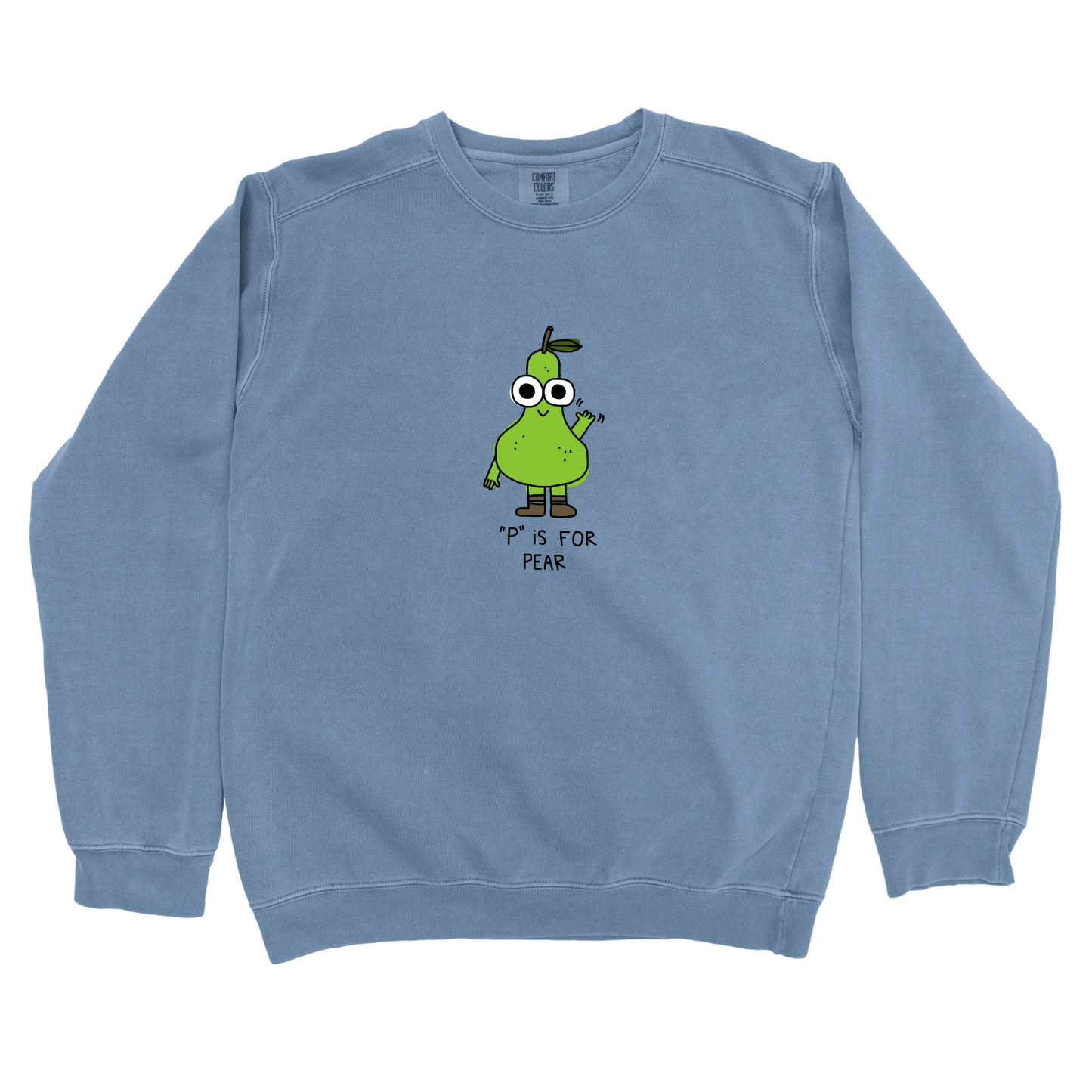 Sweatshirt Blue Jean / S P is for Pear: Longoland Sweatshirt
