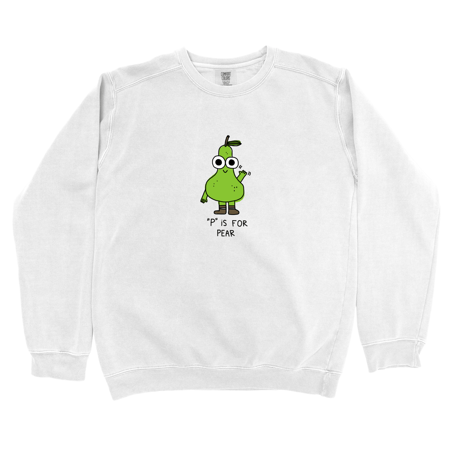 Sweatshirt White / S P is for Pear: Longoland Sweatshirt