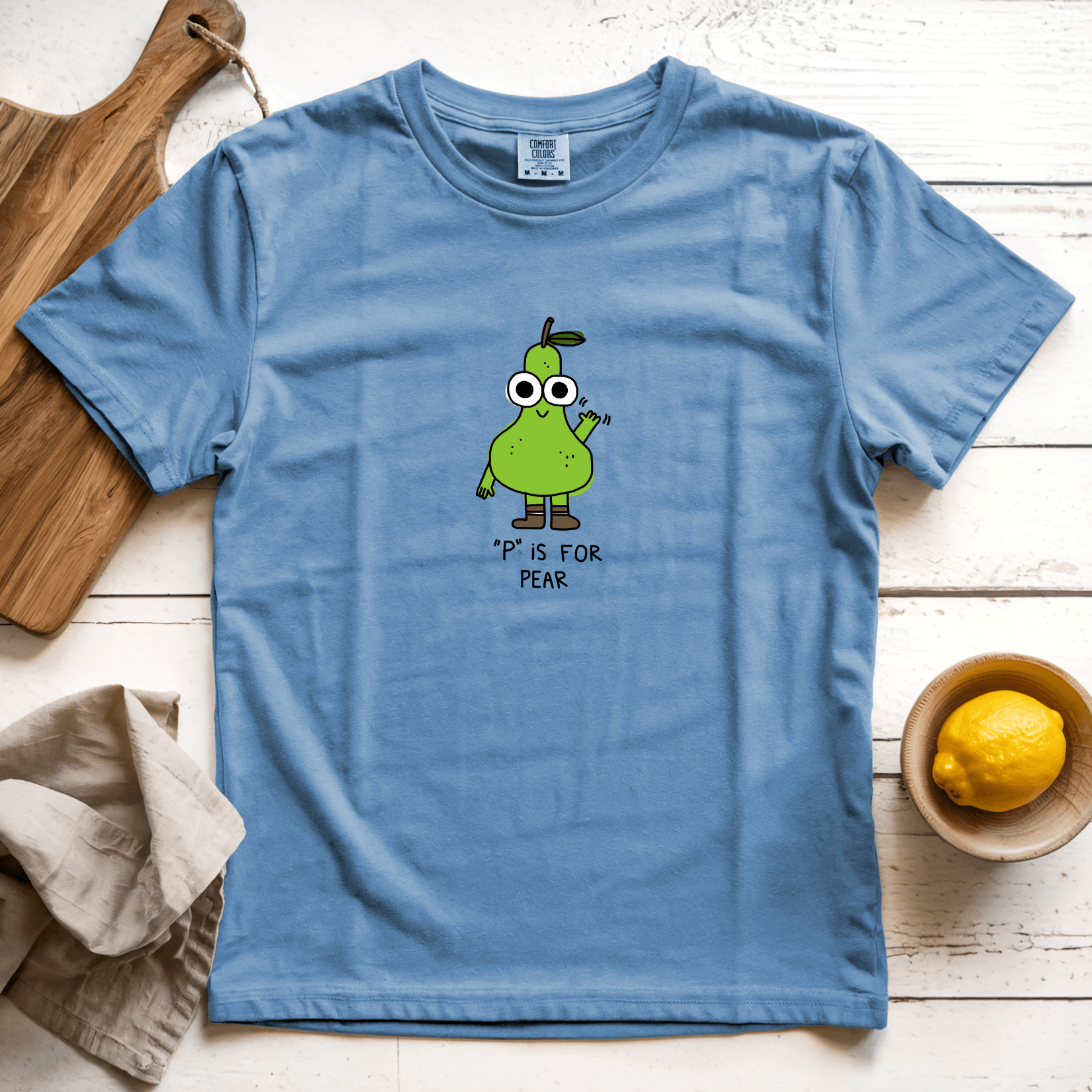 T-Shirt P is for Pear: Longoland