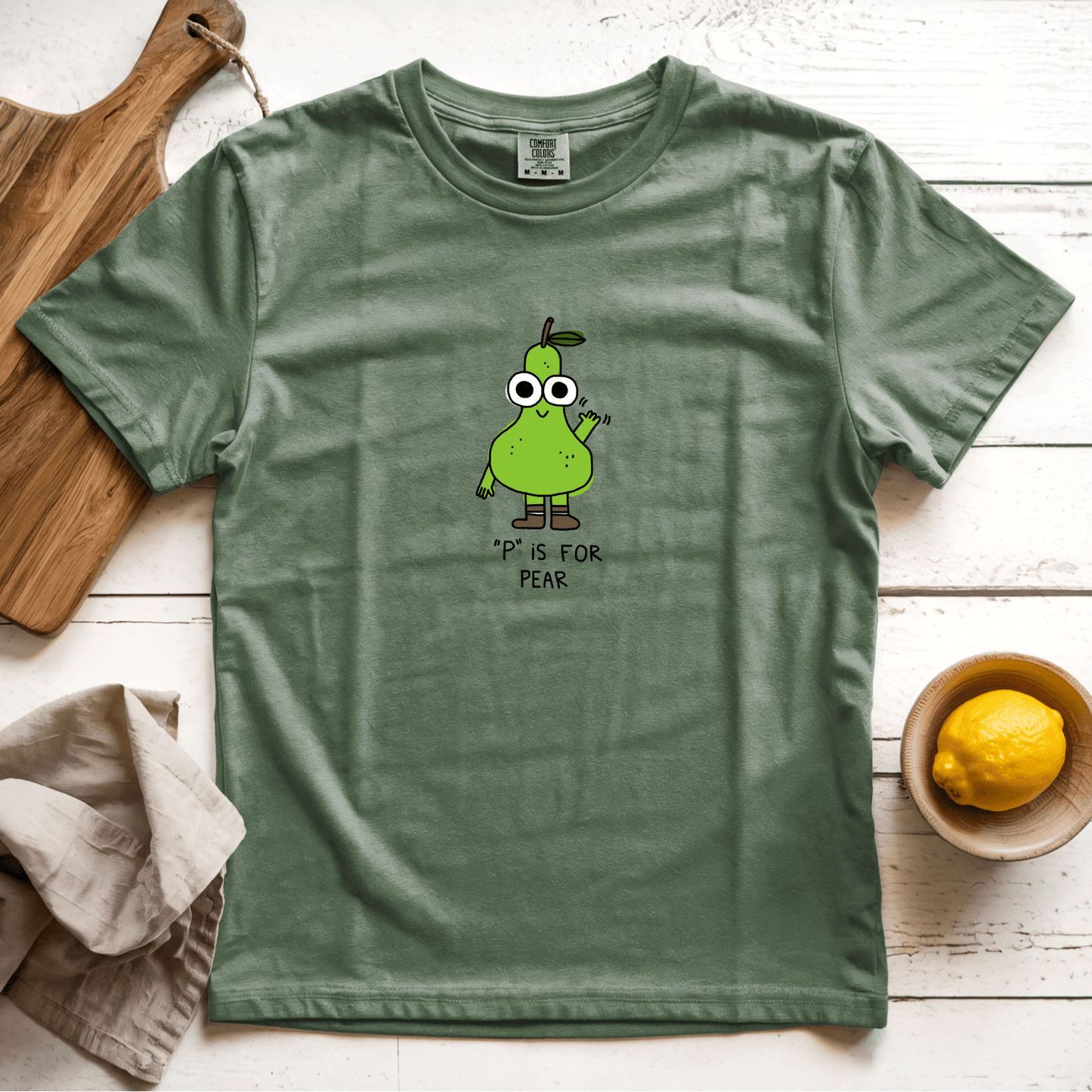 T-Shirt Moss / S P is for Pear: Longoland