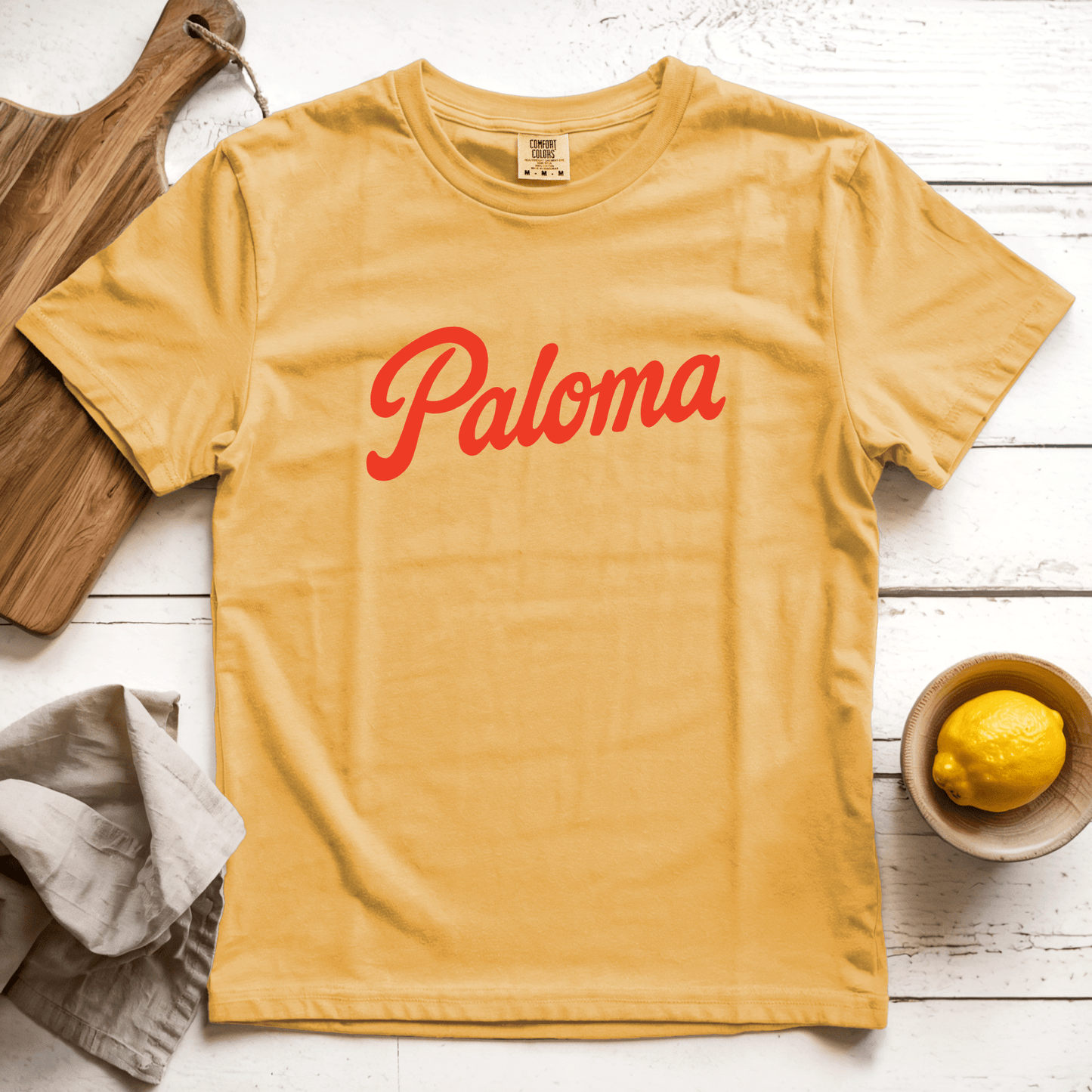 T-Shirt Mustard / S Paloma