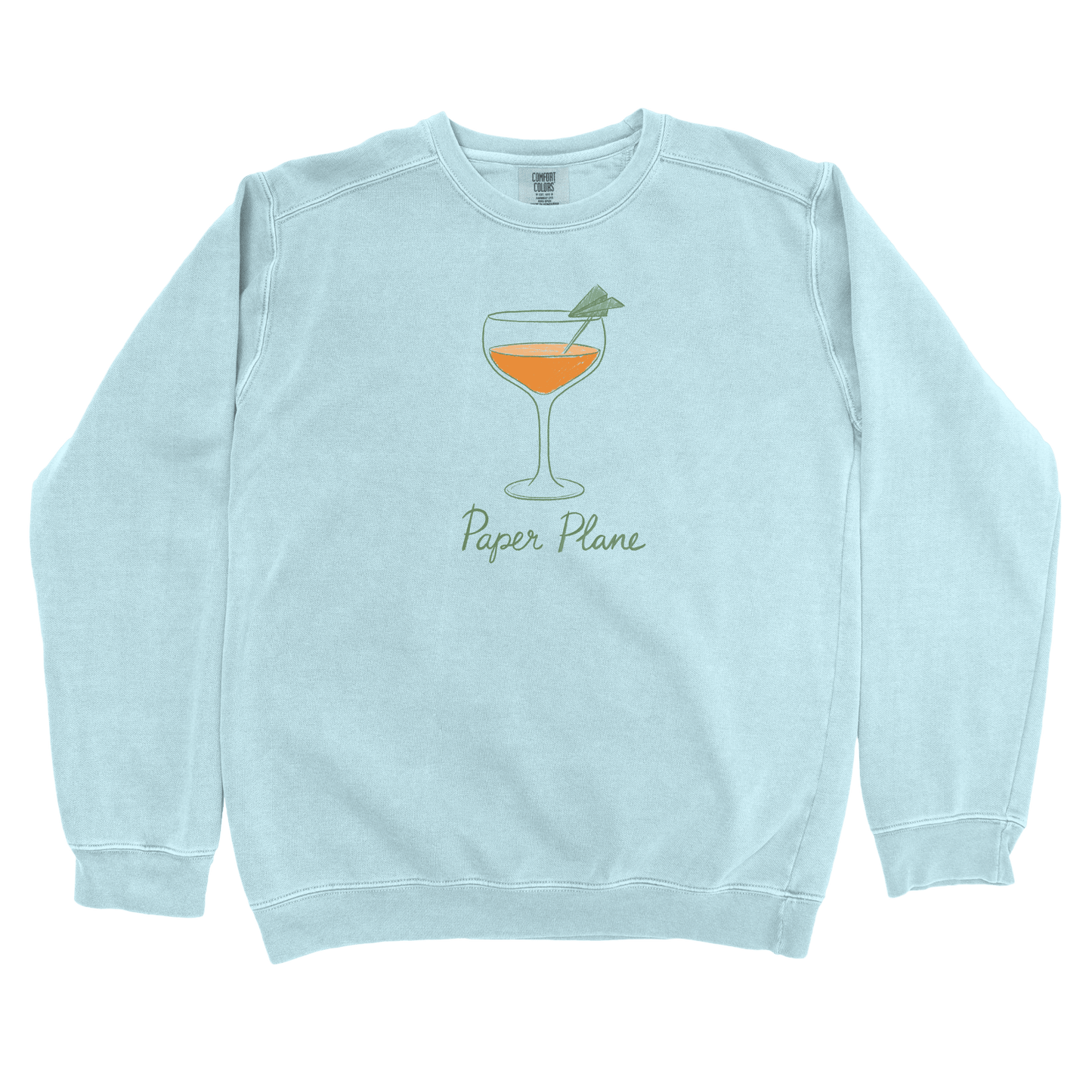 T-Shirts Chambray / S Paper Plane Sweatshirt