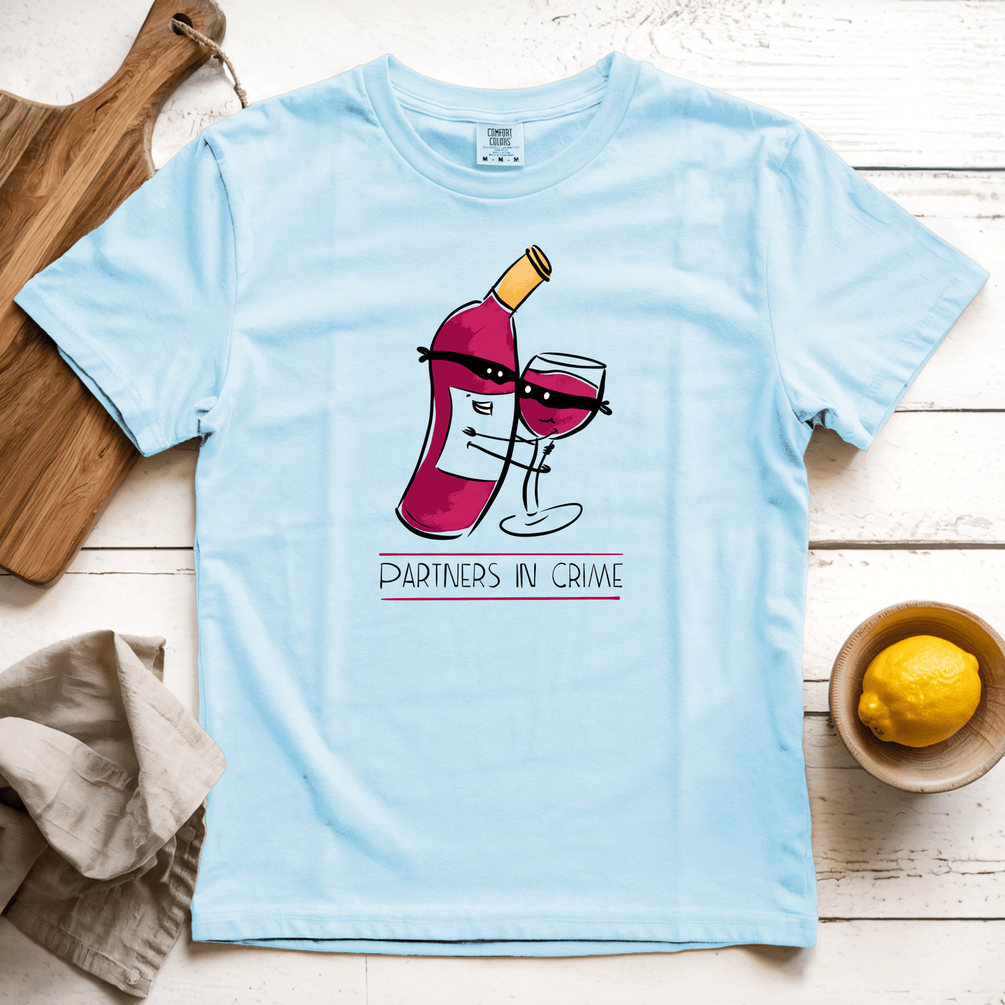 T-Shirt Chambray / S Partners in Wine: Micro Barbi