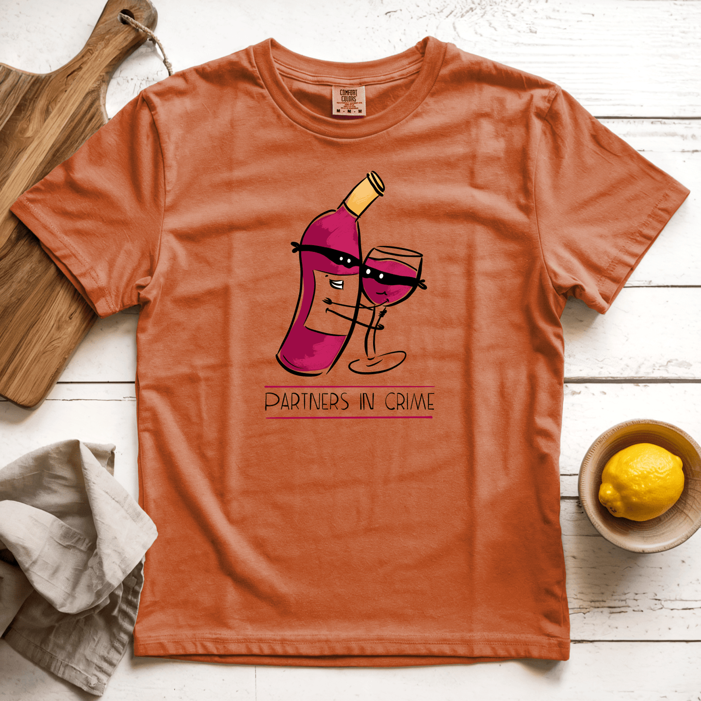 T-Shirt Yam / S Partners in Wine: Micro Barbi