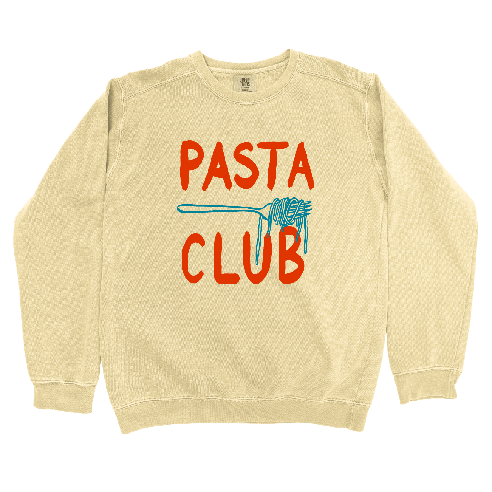 Sweatshirt Butter / S Pasta Club Sweatshirt
