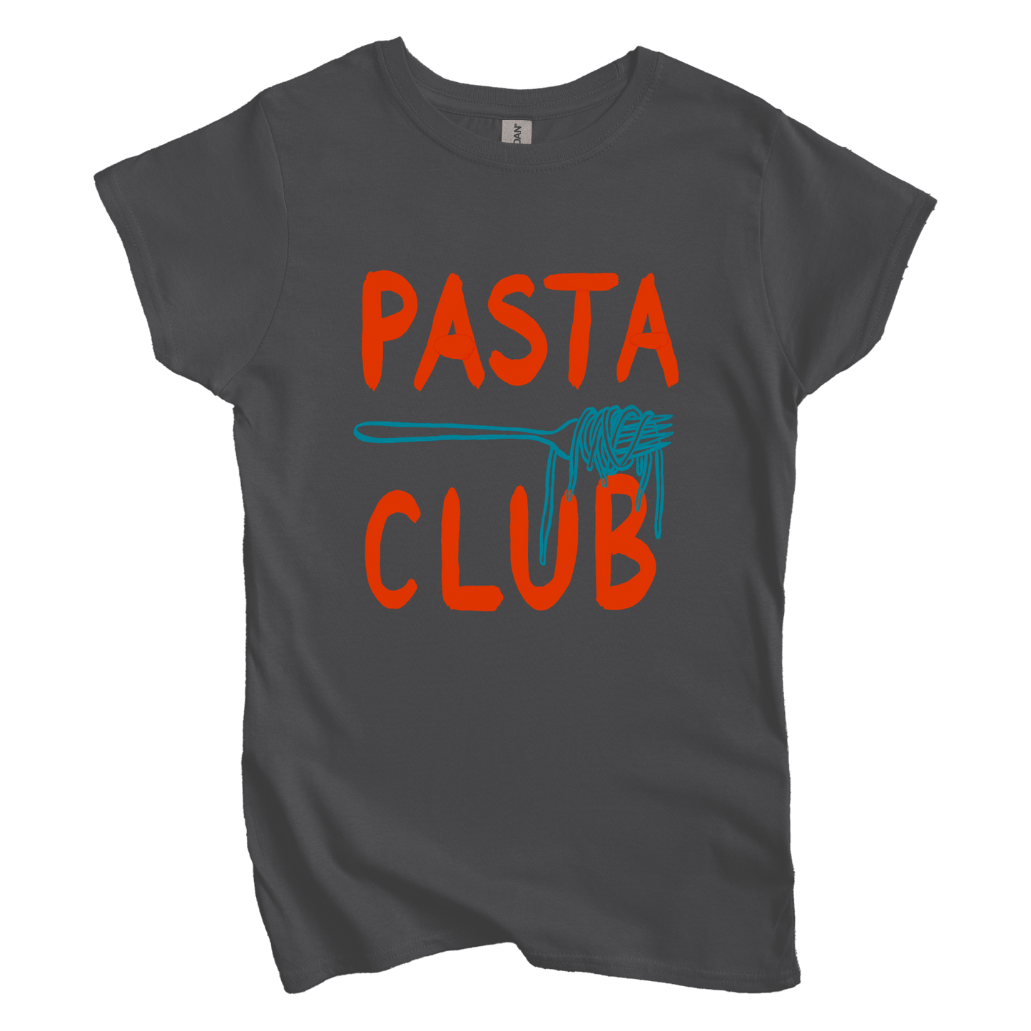 T-Shirt M / Charcoal Pasta Club Women's Tee