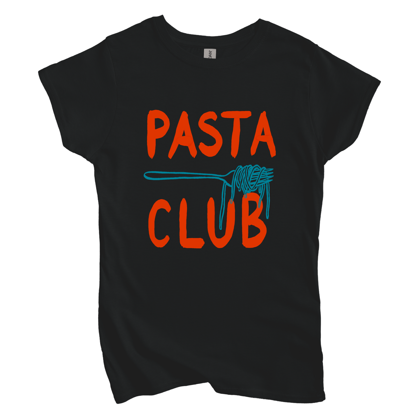 T-Shirt S / Black Pasta Club Women's Tee