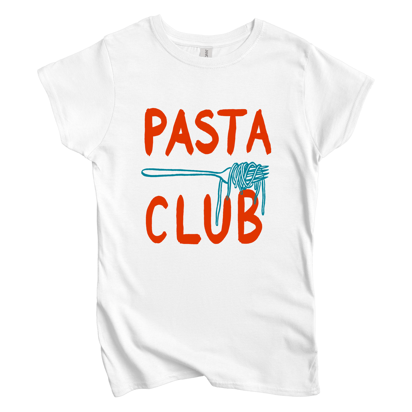 T-Shirt S / White Pasta Club Women's Tee