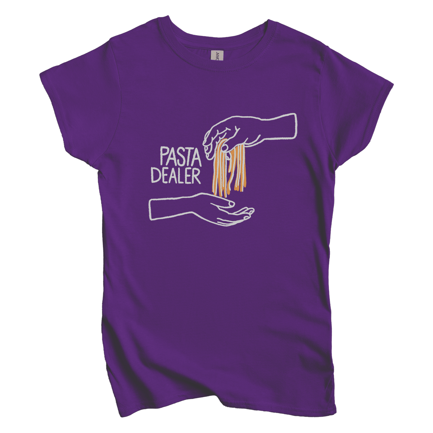 T-Shirt L / Purple Pasta Dealer Women's Tee