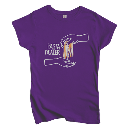 T-Shirt L / Purple Pasta Dealer Women's Tee