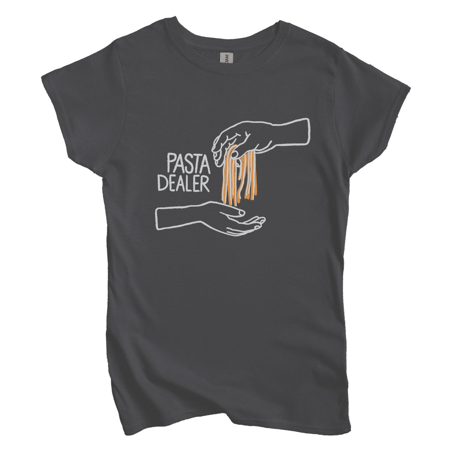 T-Shirt M / Charcoal Pasta Dealer Women's Tee