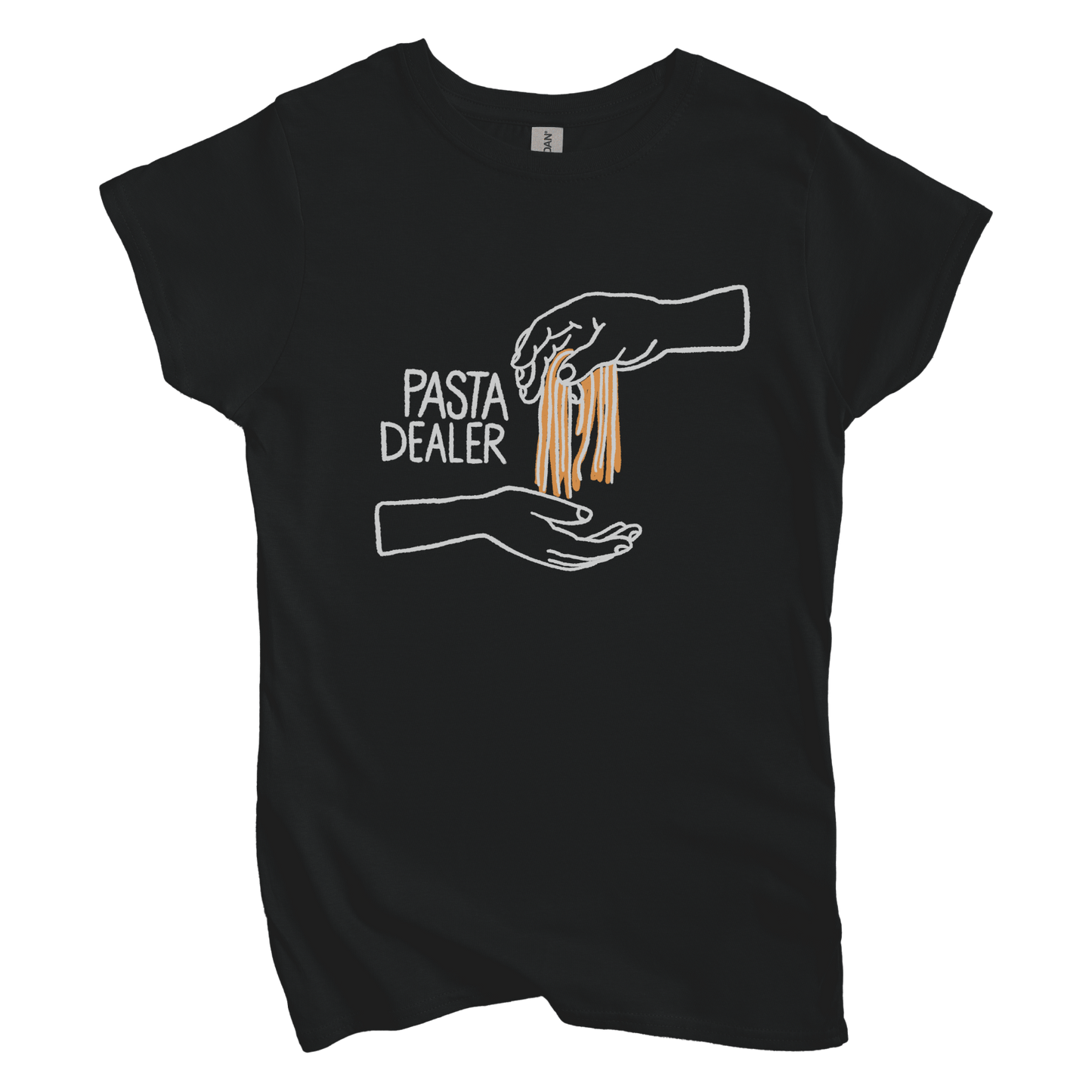 T-Shirt S / Black Pasta Dealer Women's Tee