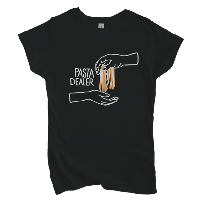 T-Shirt S / Black Pasta Dealer Women's Tee