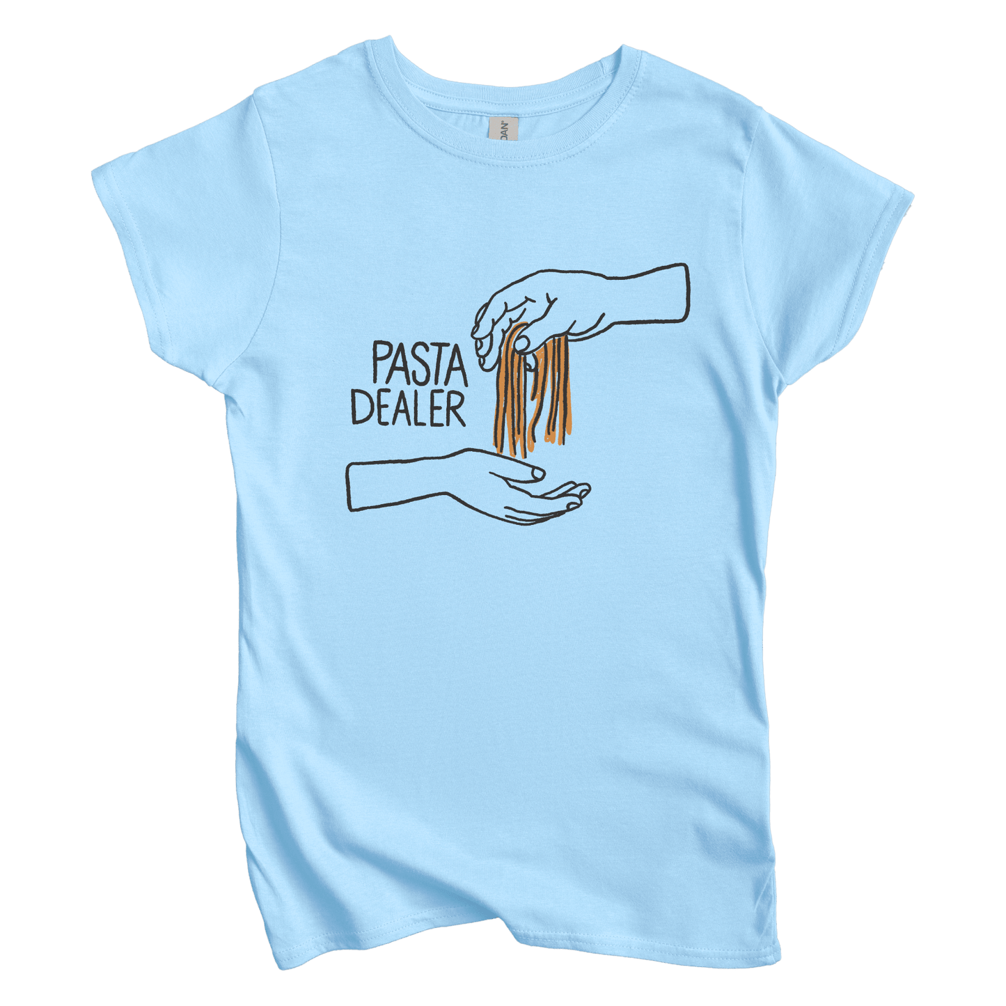 T-Shirt S / Light Blue Pasta Dealer Women's Tee