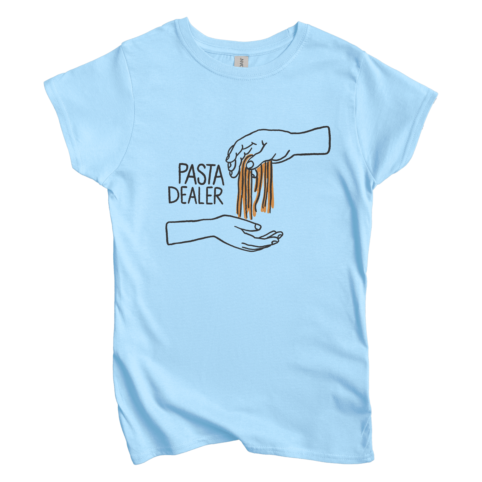 T-Shirt S / Light Blue Pasta Dealer Women's Tee