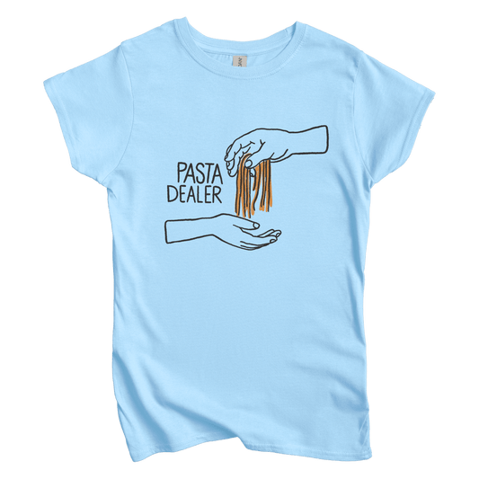 T-Shirt S / Light Blue Pasta Dealer Women's Tee