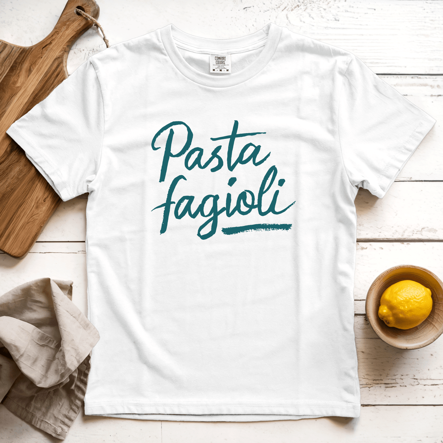 T-Shirt White / S Pasta Fagioli