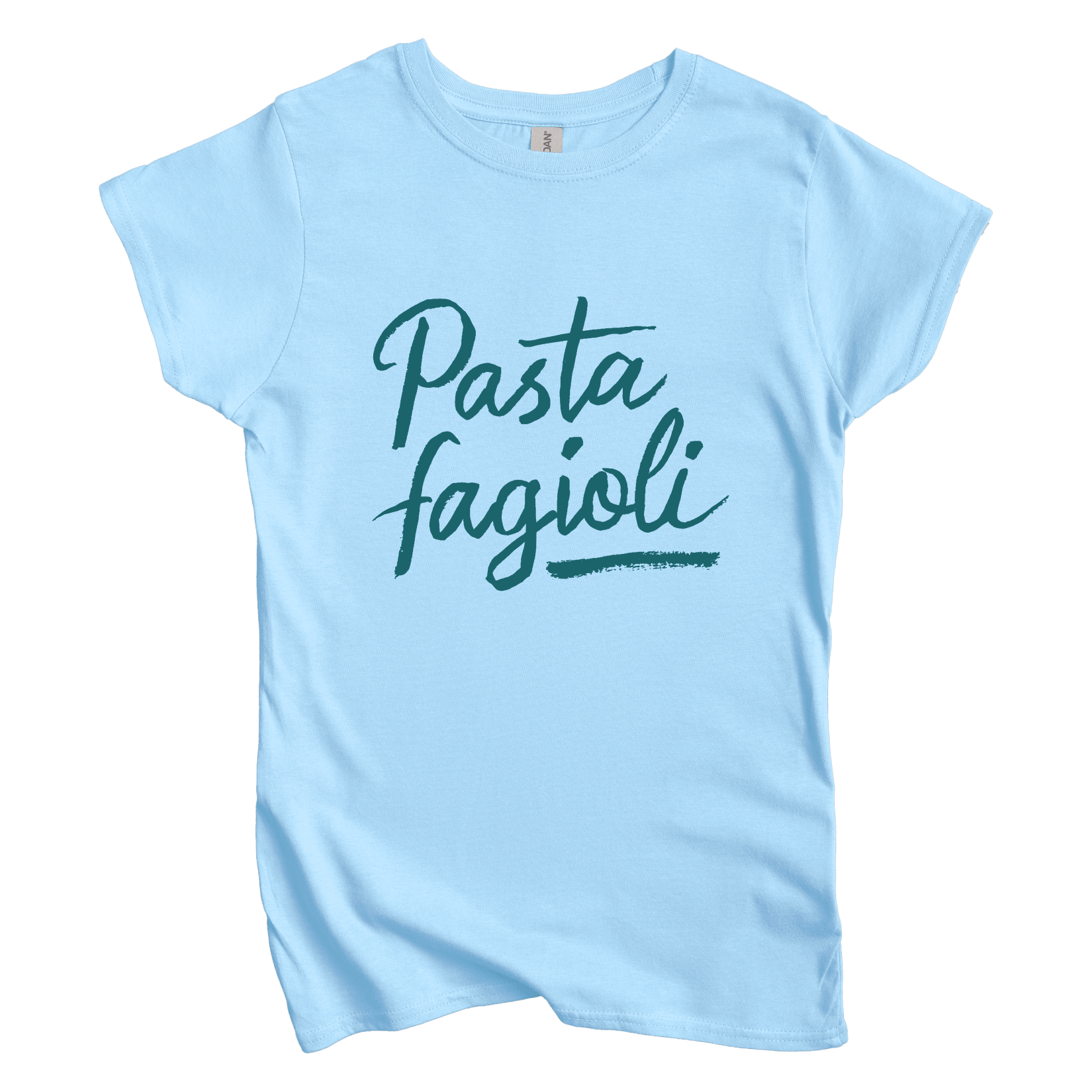 T-Shirt S / Light Blue Pasta Fagioli Women's Tee