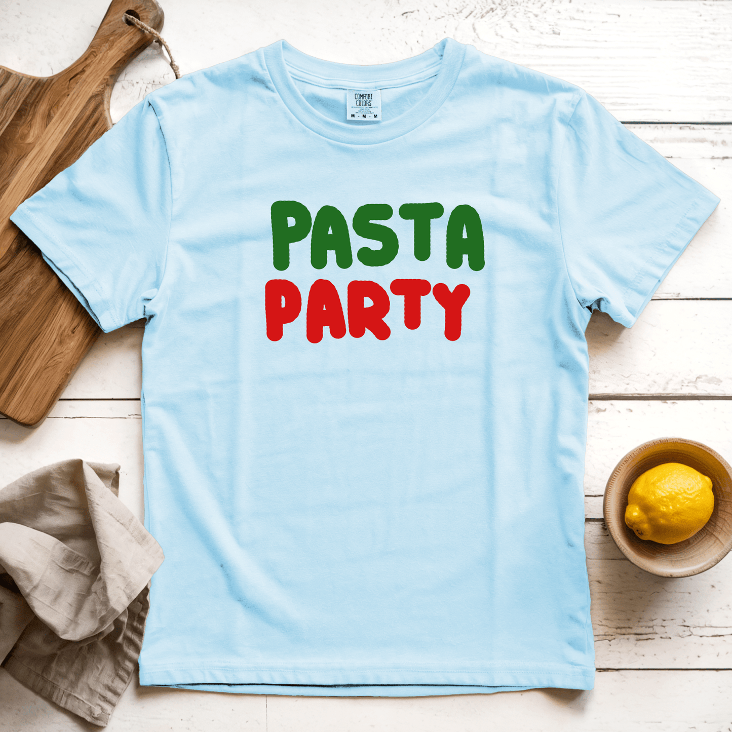 T-Shirt Chambray / S Pasta Party: Longoland