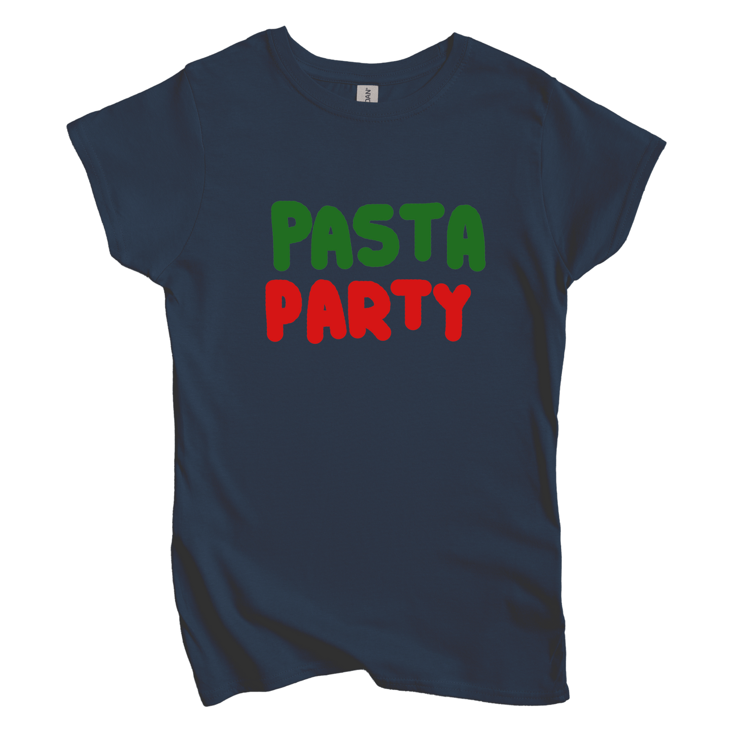 T-Shirt S / Navy Pasta Party: Longoland Women's Tee