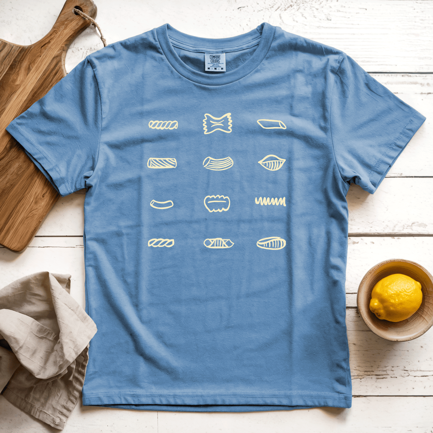 T-Shirt Blue Jean / S Pasta Shapes