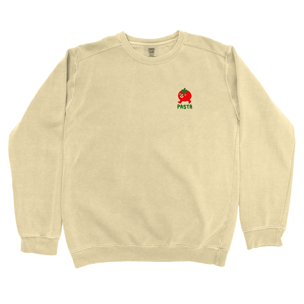 T-Shirts Butter / S Pasta Walking Tomato Left Chest: Longoland Sweatshirt