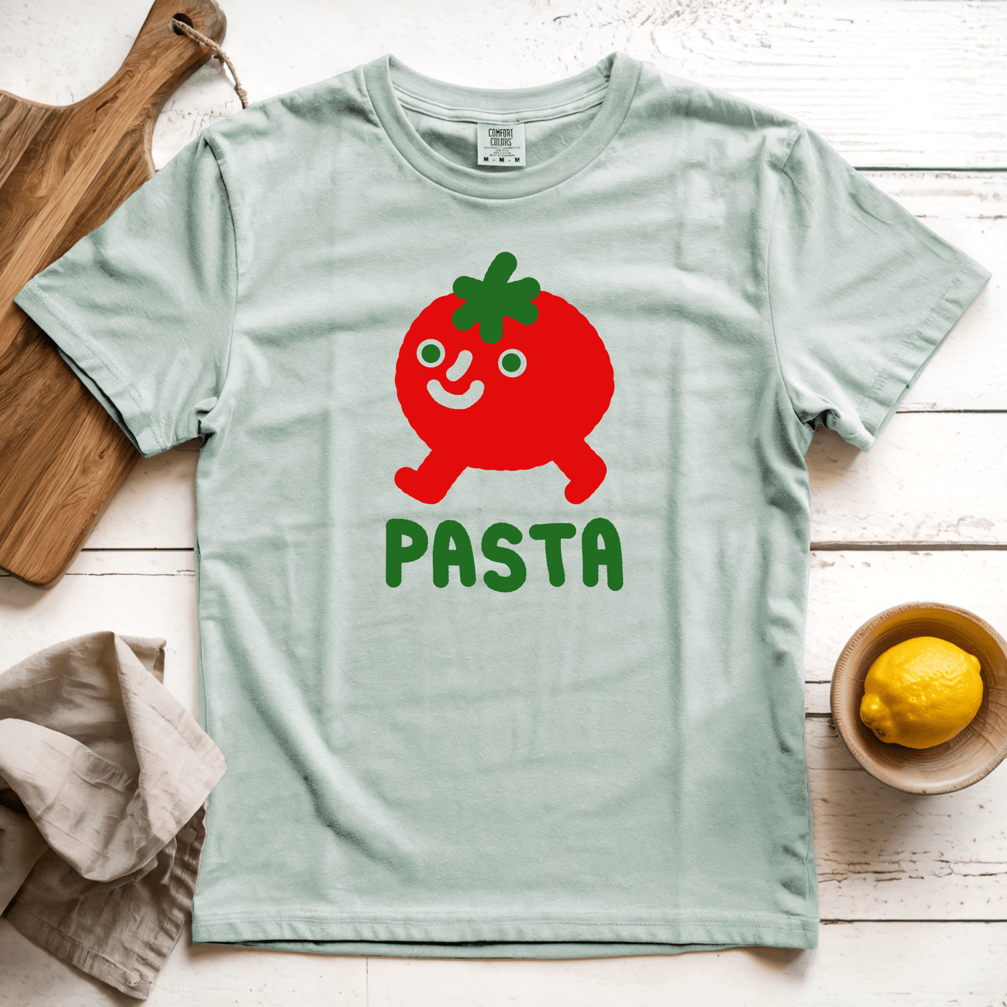 T-Shirt Bay / S Pasta Walking Tomato: Longoland