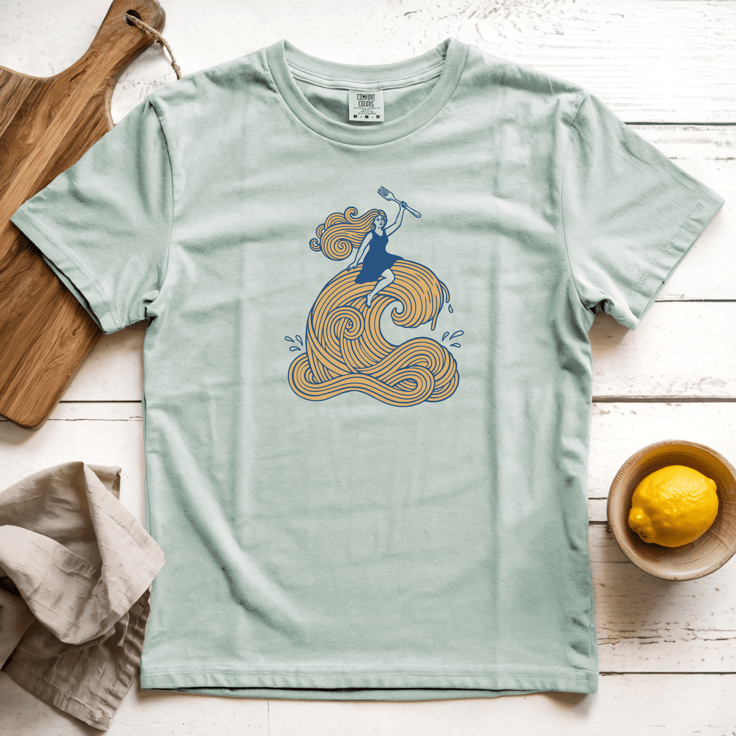 T-Shirt Bay / S Pasta Wave