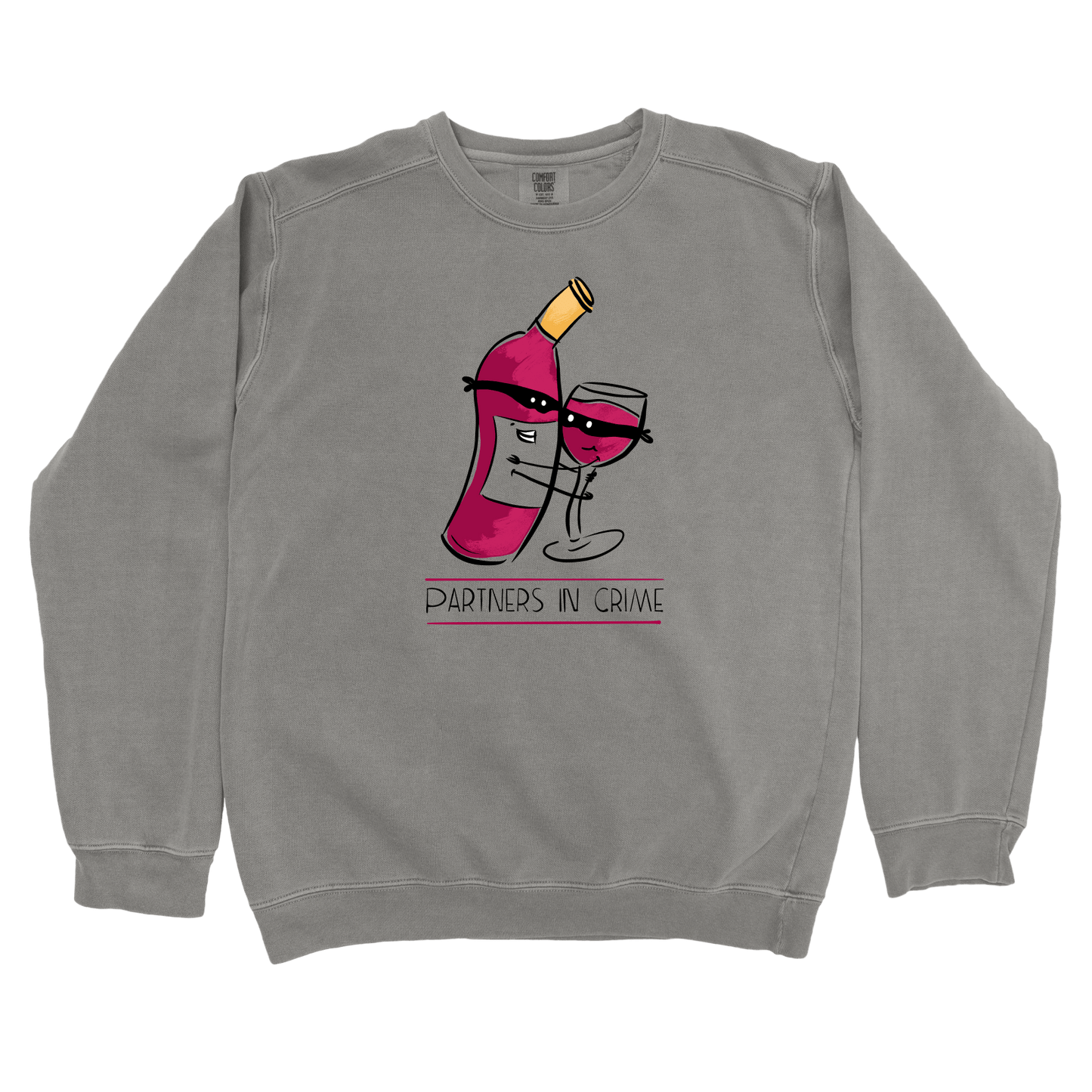Sweatshirt Grey / S Pasta Wine: Micro Barbi Sweatshirt