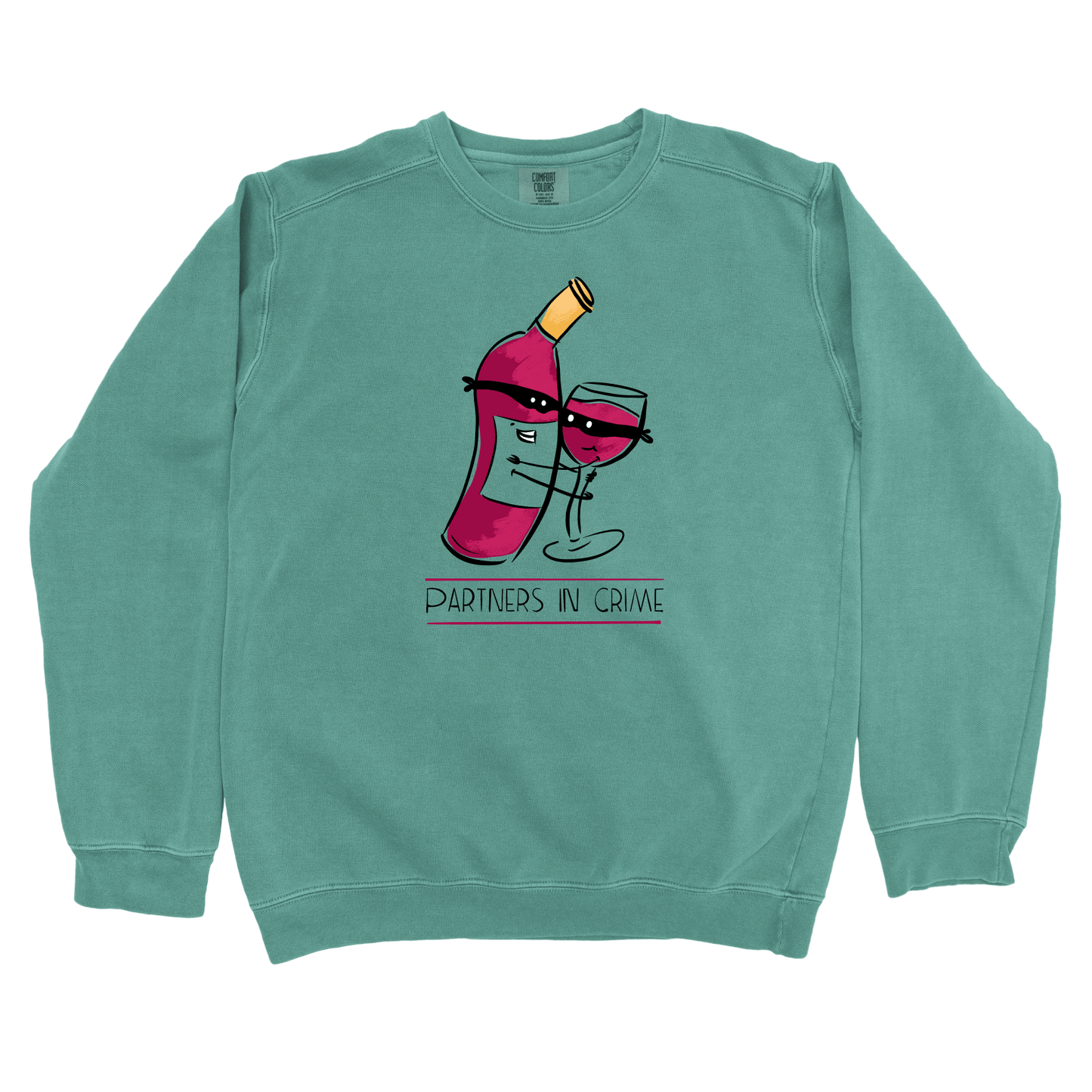 Sweatshirt Light Green / S Pasta Wine: Micro Barbi Sweatshirt