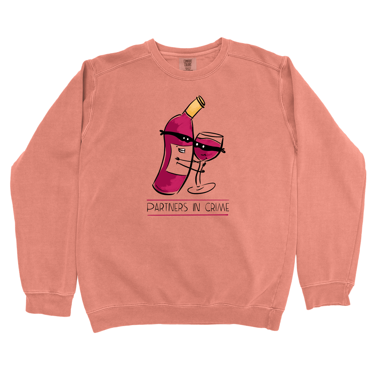 Sweatshirt Terracotta / S Pasta Wine: Micro Barbi Sweatshirt