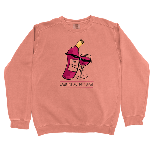 Sweatshirt Terracotta / S Pasta Wine: Micro Barbi Sweatshirt