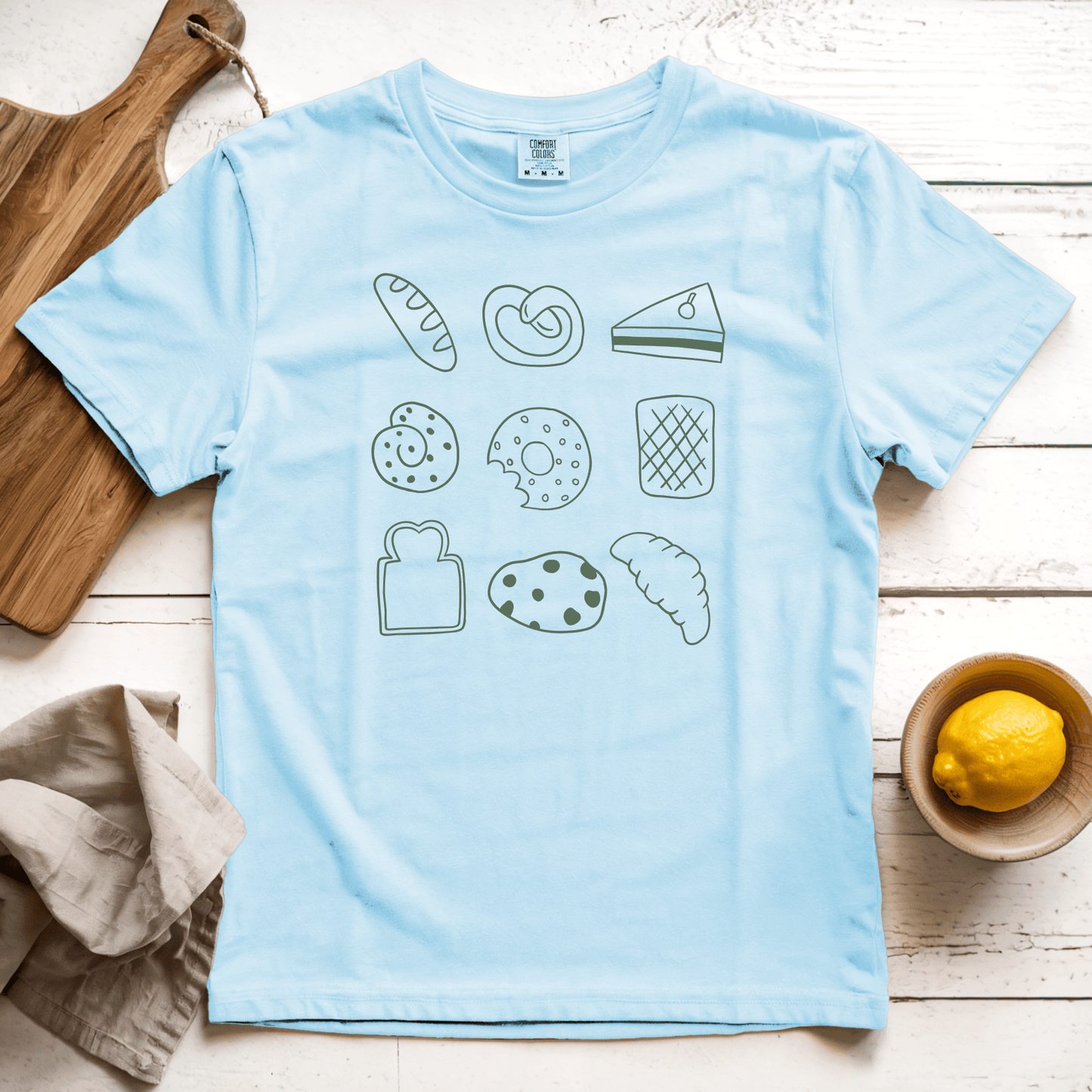 T-Shirts Chambray / S Pastries: Sae Karepe