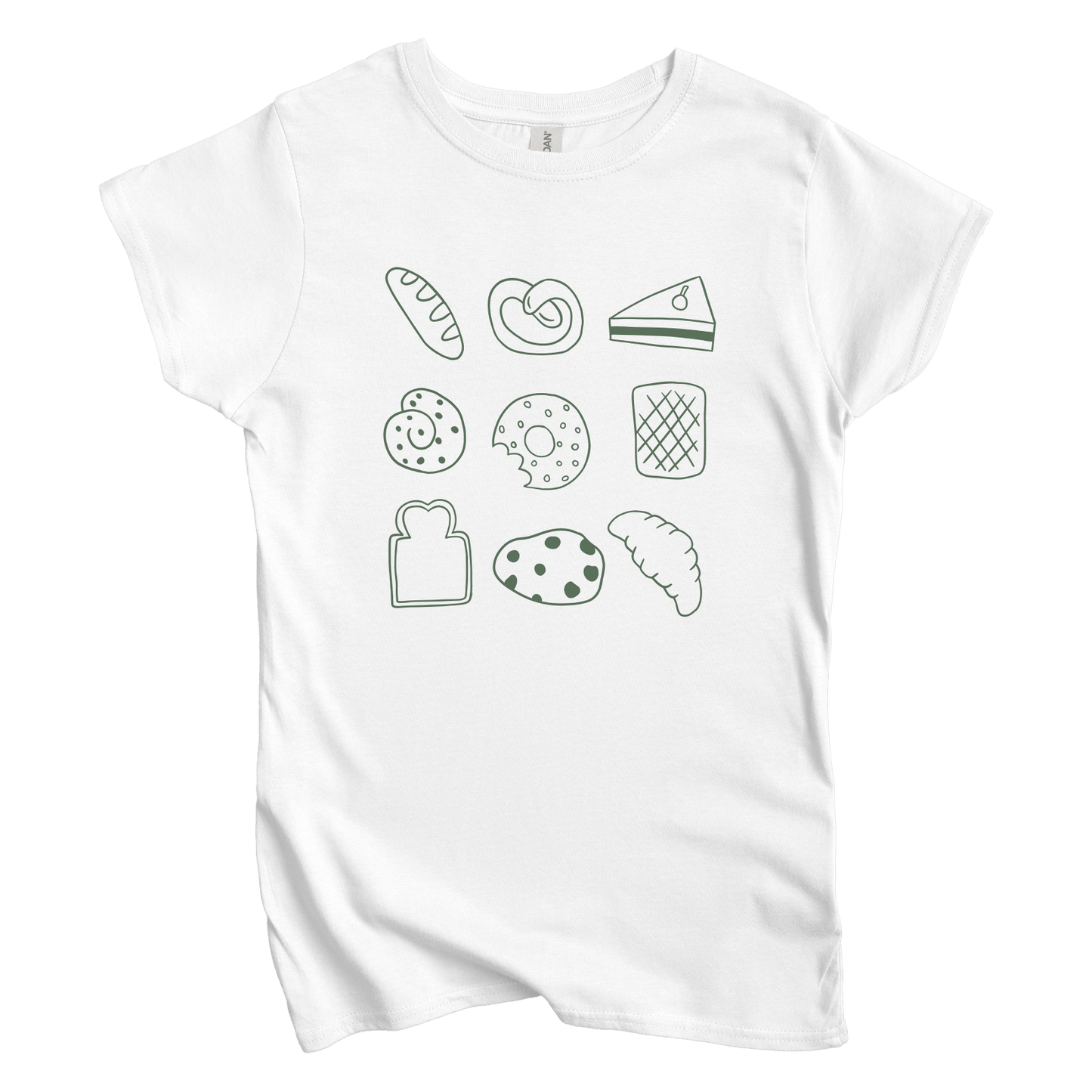 T-Shirts S / White Pastries: Sae Karepe Women's Tee