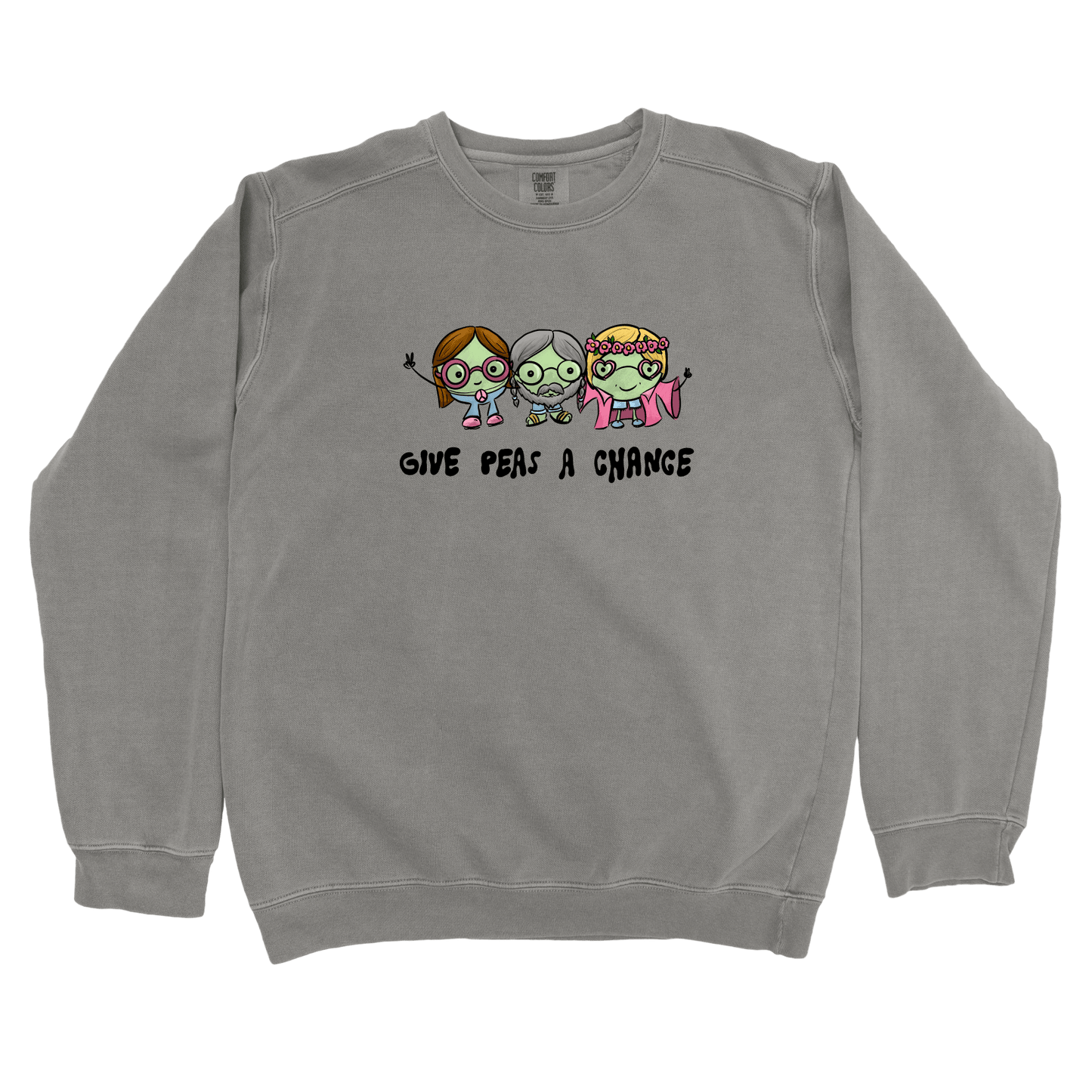 Sweatshirt Grey / S Peas: Micro Barbi Sweatshirt