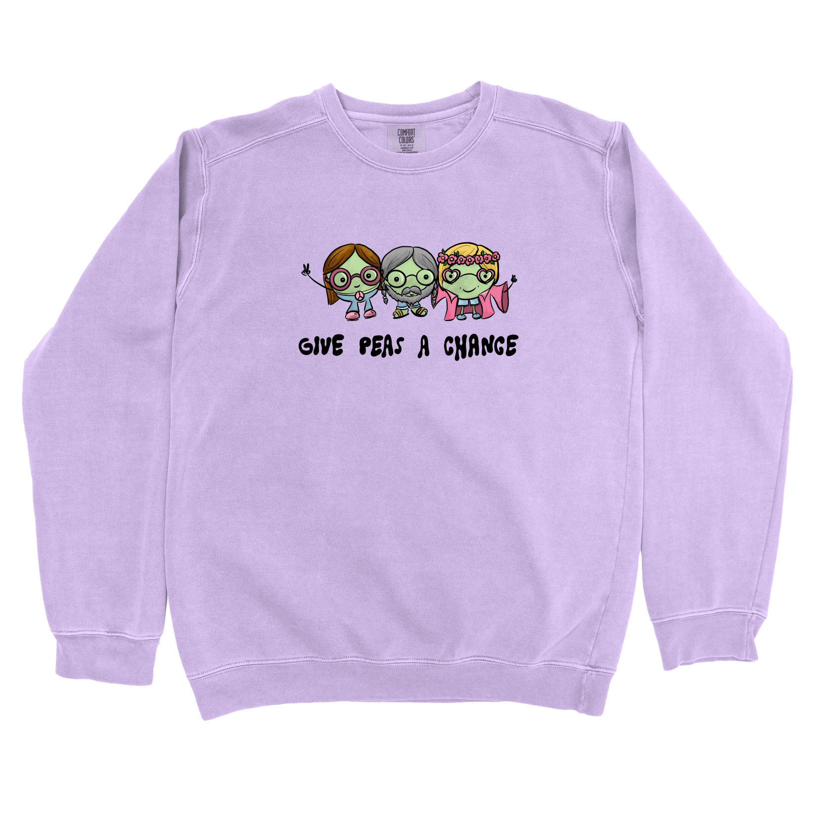 Sweatshirt Orchid / S Peas: Micro Barbi Sweatshirt