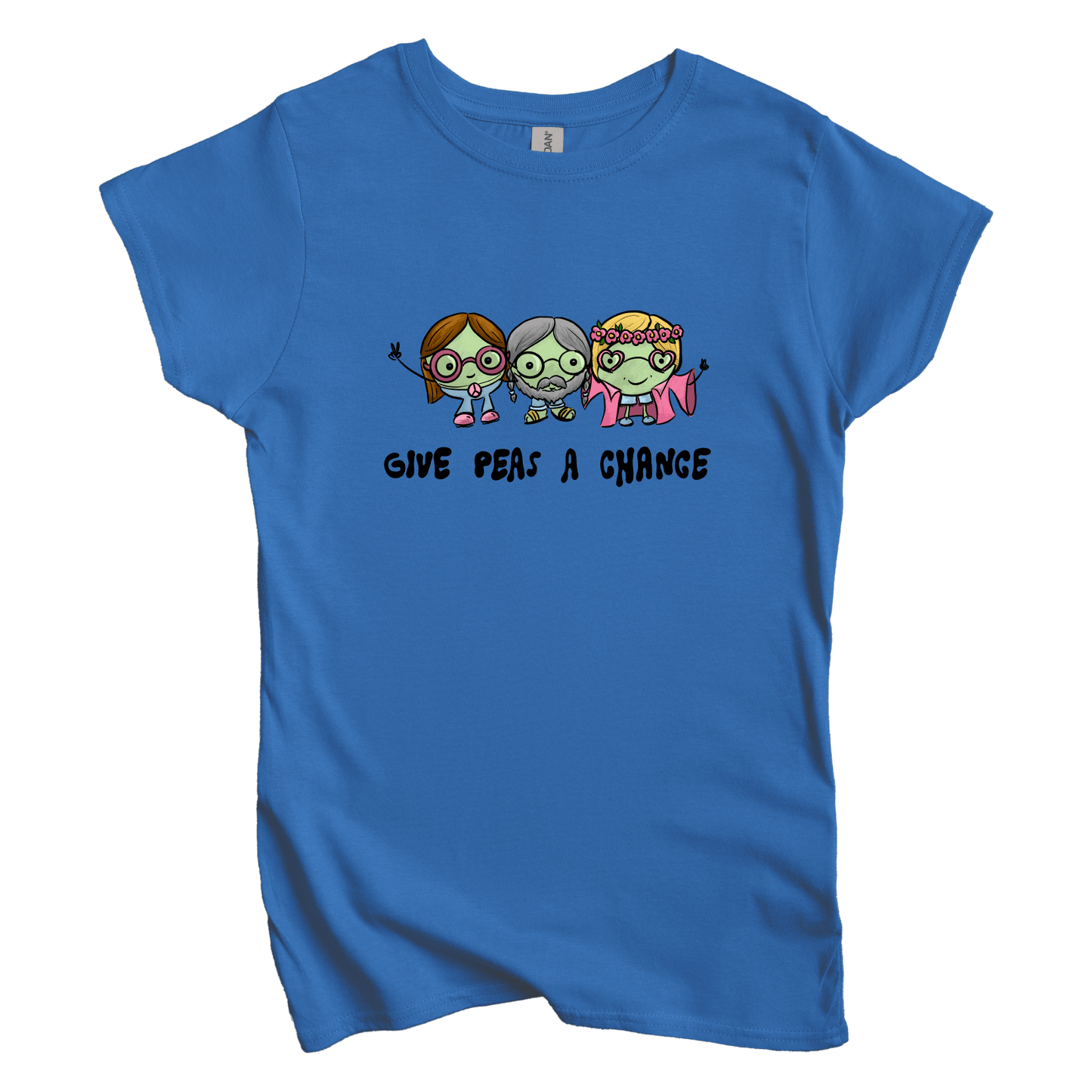 T-Shirt S / Royal Peas: Micro Barbi Women's Tee