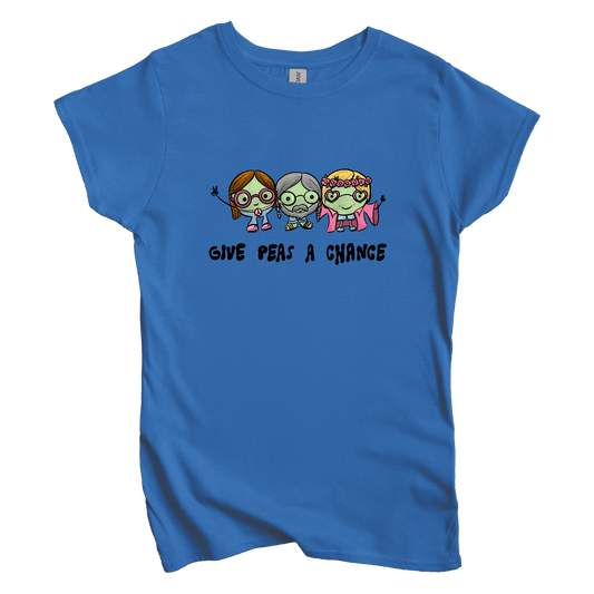 T-Shirt S / Royal Peas: Micro Barbi Women's Tee