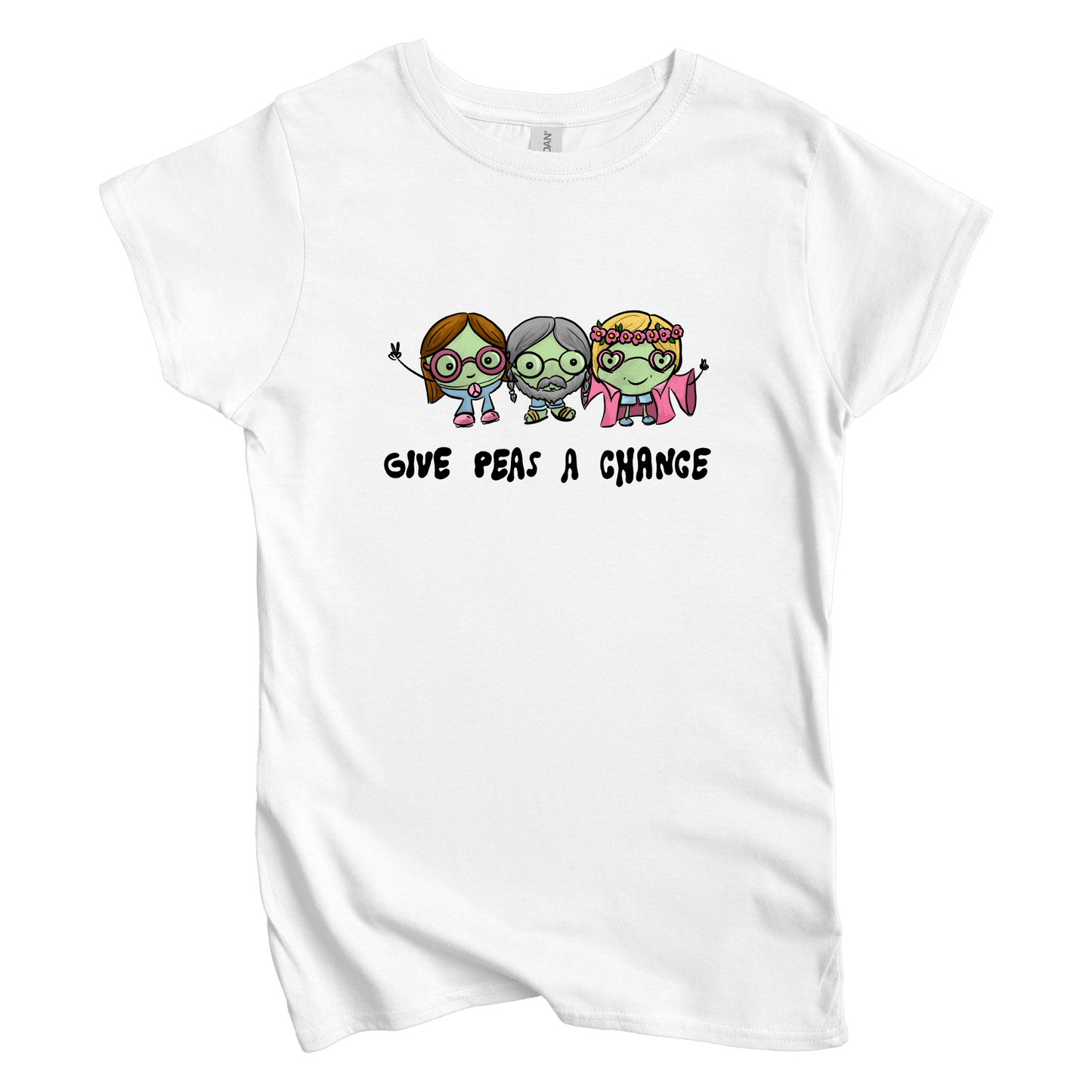 T-Shirt S / White Peas: Micro Barbi Women's Tee