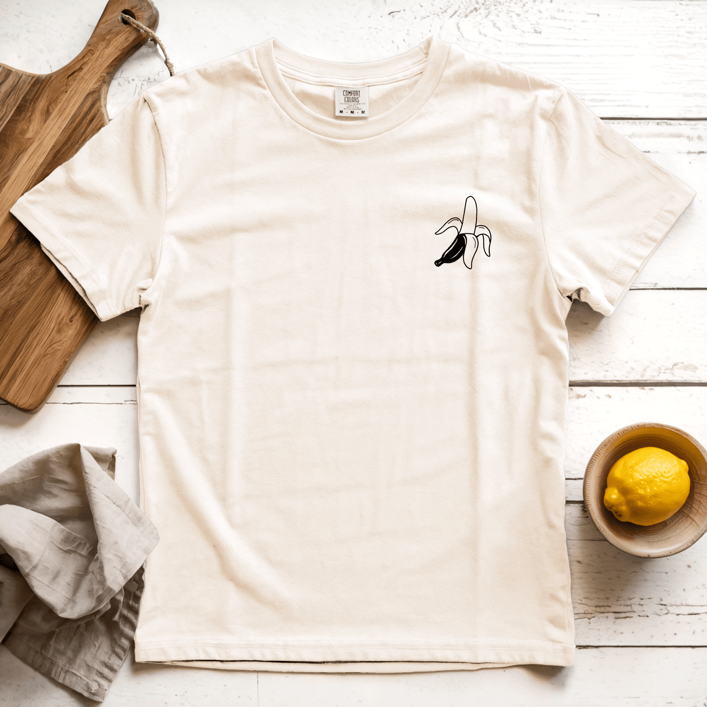 T-Shirt Ivory / S Peeled Banana