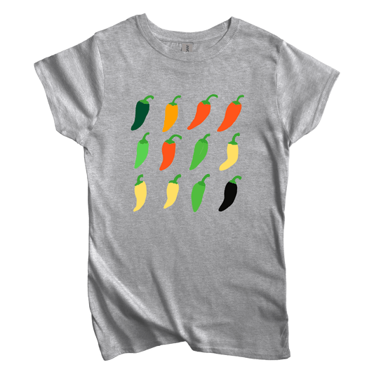 T-Shirt S / Sport Grey Pepper Grid Women's Tee