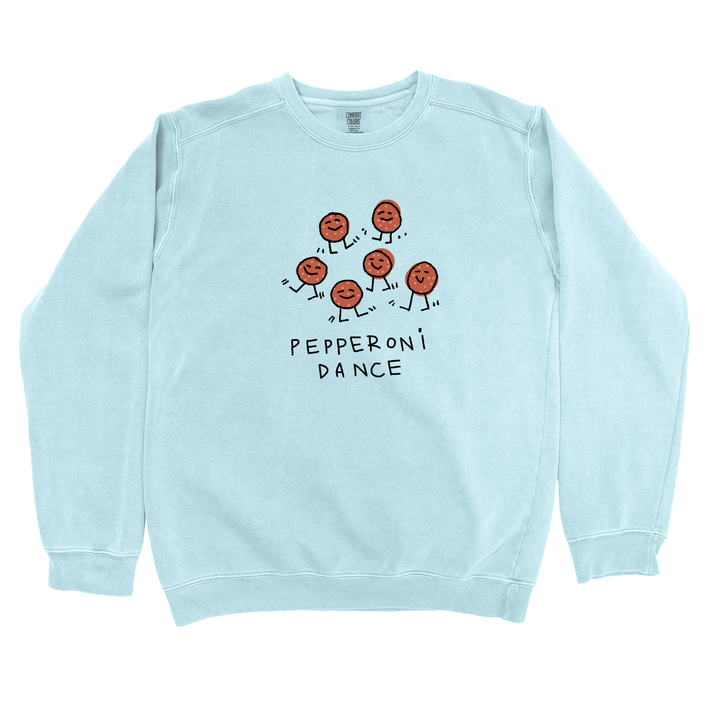 Sweatshirt Chambray / S Pepperoni Dance: Longoland Sweatshirt